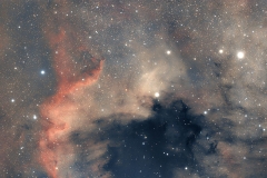 Close up "North America Nebula" NGC7000